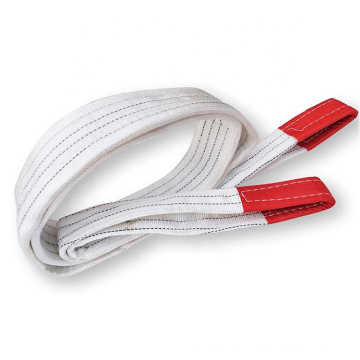 1-20m Flat webbing sling hoisting rope 1-15T polyester lifting webbing sling